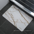 Super absorbent soft diatomite mat bathroom kitchen mat